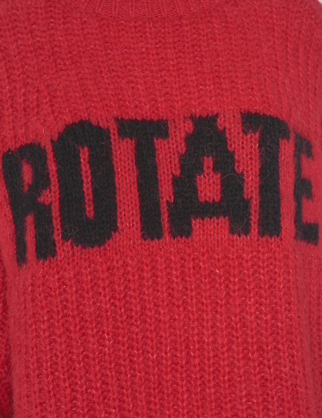 ROTATE - Knitted Logo Sweater