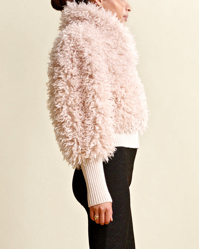 byTiMo - Faux Fur Rib Jacket