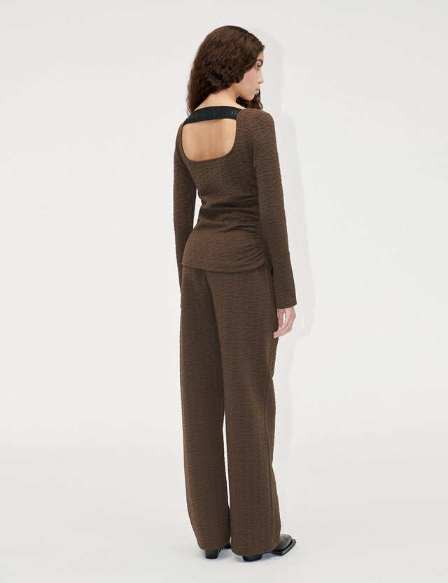 Stine Goya - Andy Debossed Jacquard Pants