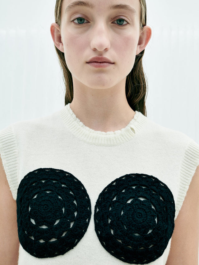 The . Garment - Como Crochet Top